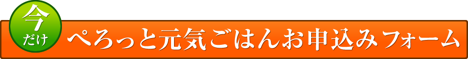 ぺろっと元気ごはん