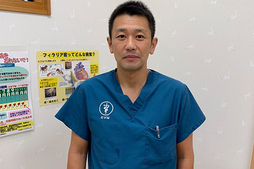 うちだペットクリニック獣医師 内田貴之先生